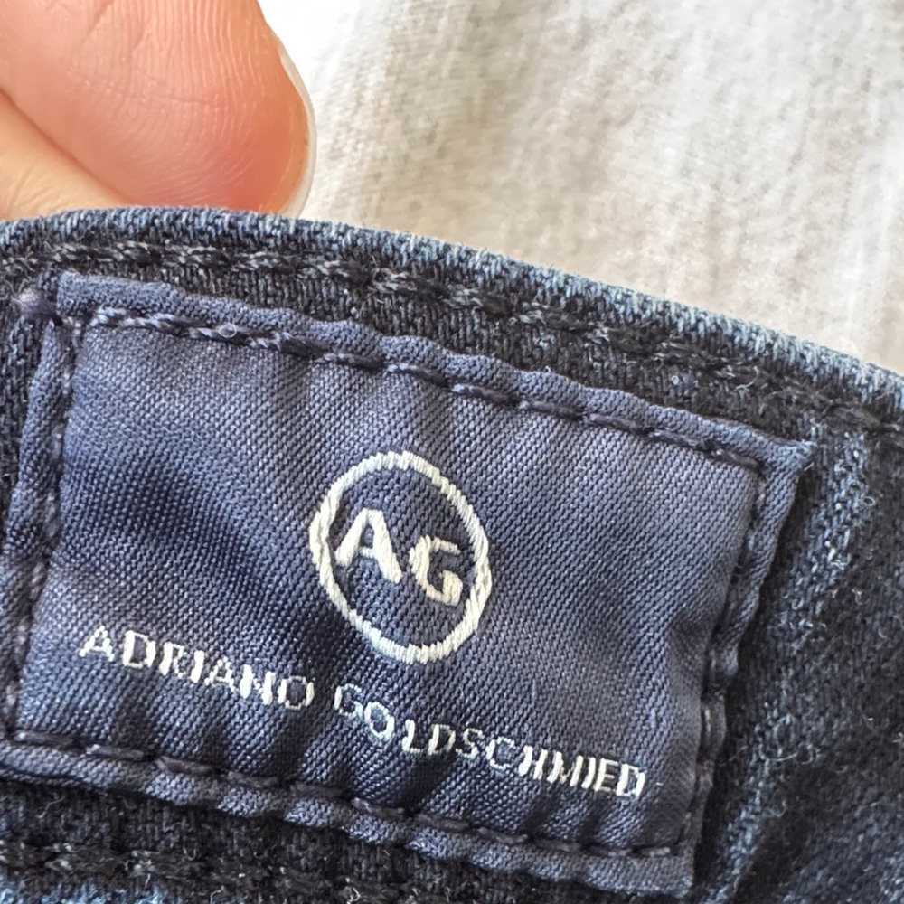 AG Adriano Goldschmied Black Skinny Jeans - Picture 3 of 4